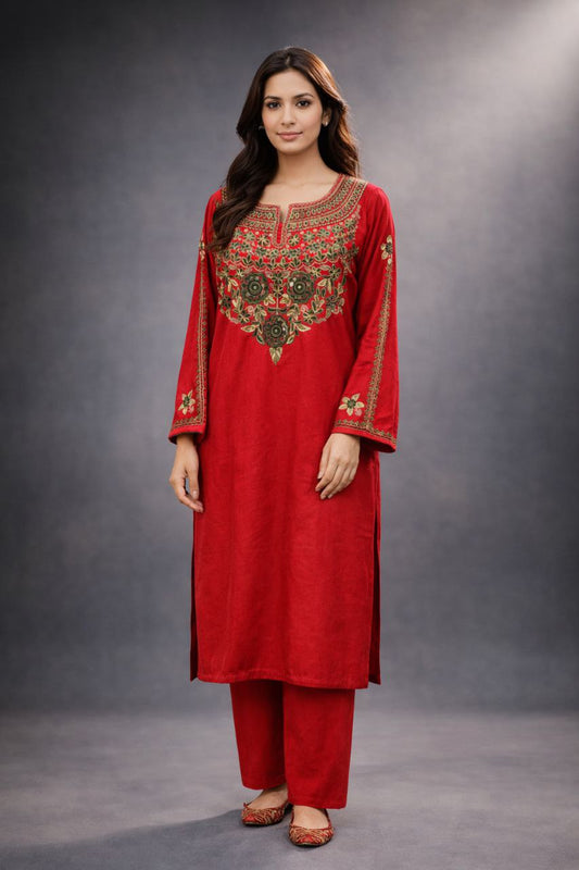 2PC Aari Work Pheran