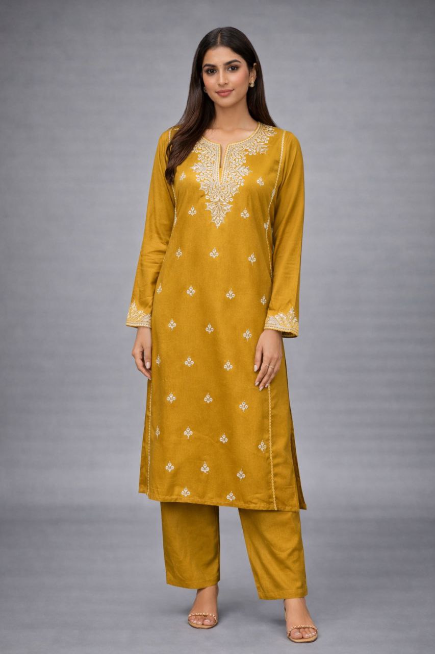 Tilla Work 2PC Pheran